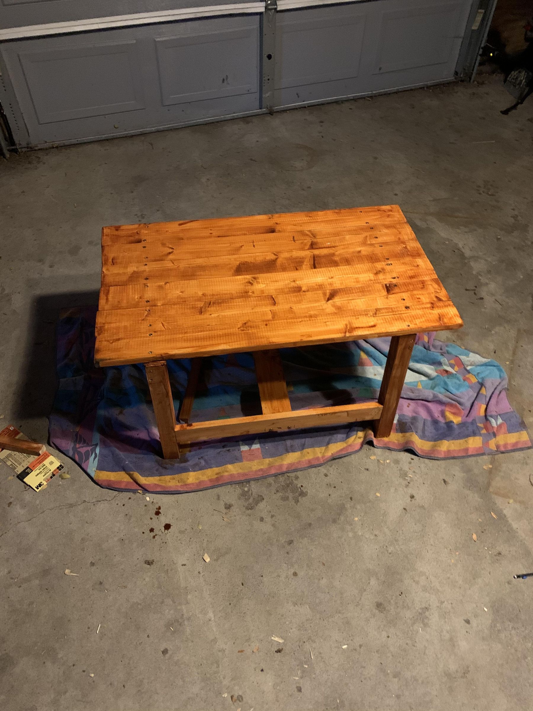 How to Build a Wooden Coffee Table : 10 Steps (with Pictures ...