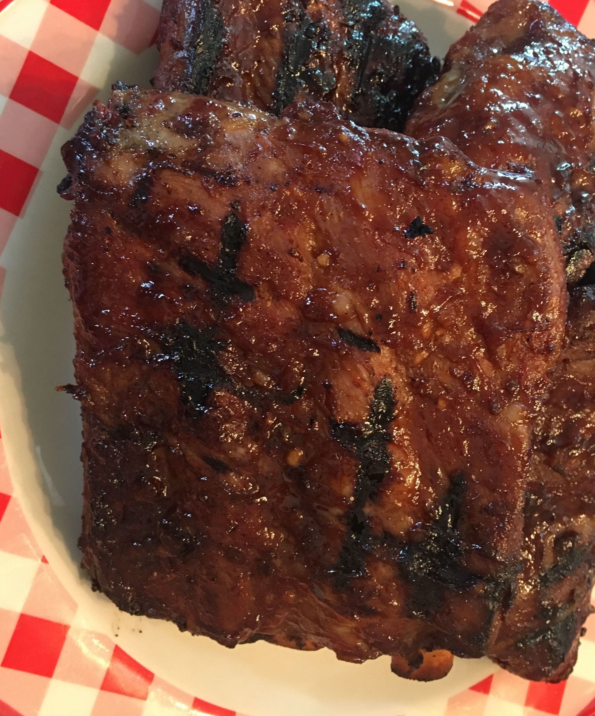 Pink Grapefruit Marmalade BBQ Ribs