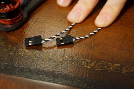 Connecting the ESCs