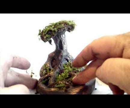 How to Sculpt a Bonsai Tree in Polymer Clay