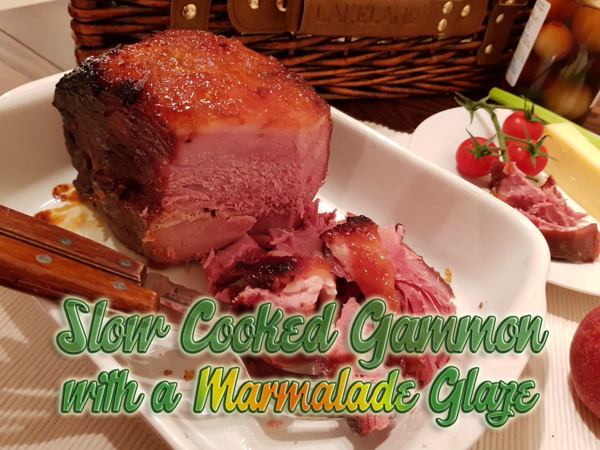 Slow Cooked Gammon Joint With Marmalade Glaze 6 Steps (with Pictures