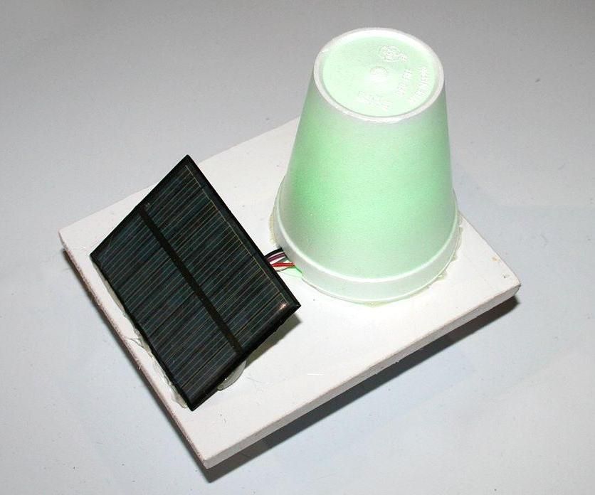Luminous Thermometer  - Vitaminized Garden Light  (eNANO De Jardin)