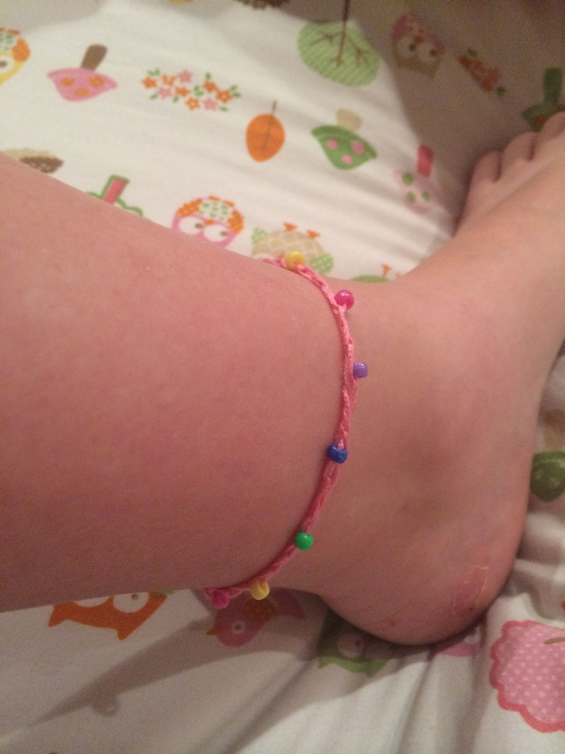 Crocheted Ankle Bracelets