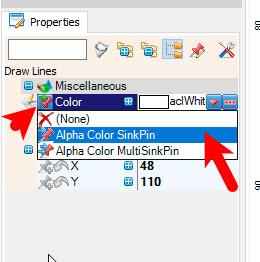 In Visuino Set Display