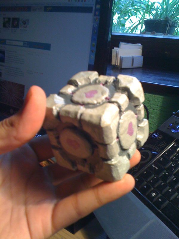 Clay Companion Cube
