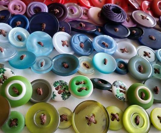 Vintage Button Bracelet