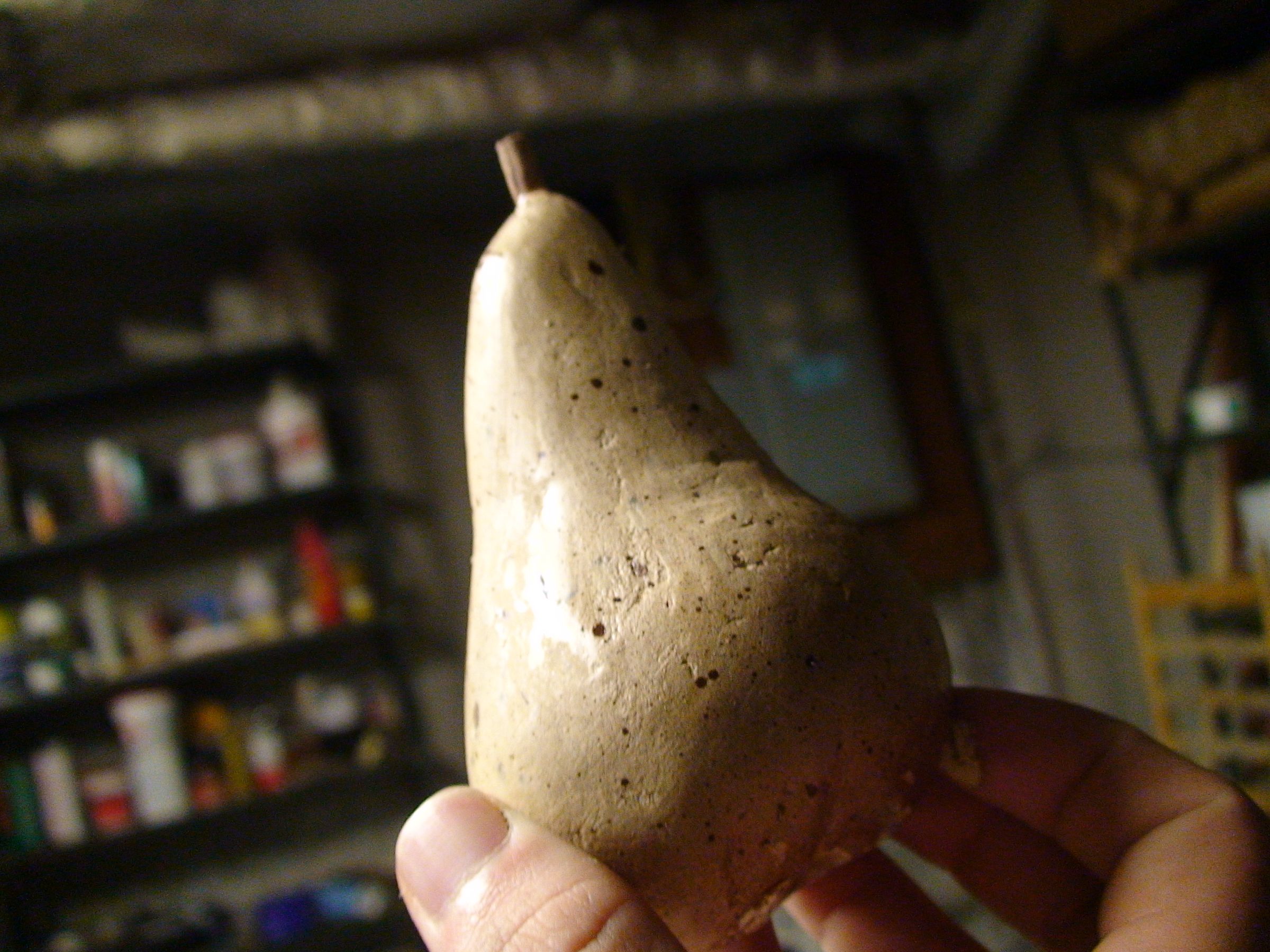 Boy Scout Merit Badge - Sculpting -2 B- Mold of Fruit or Vegtable.