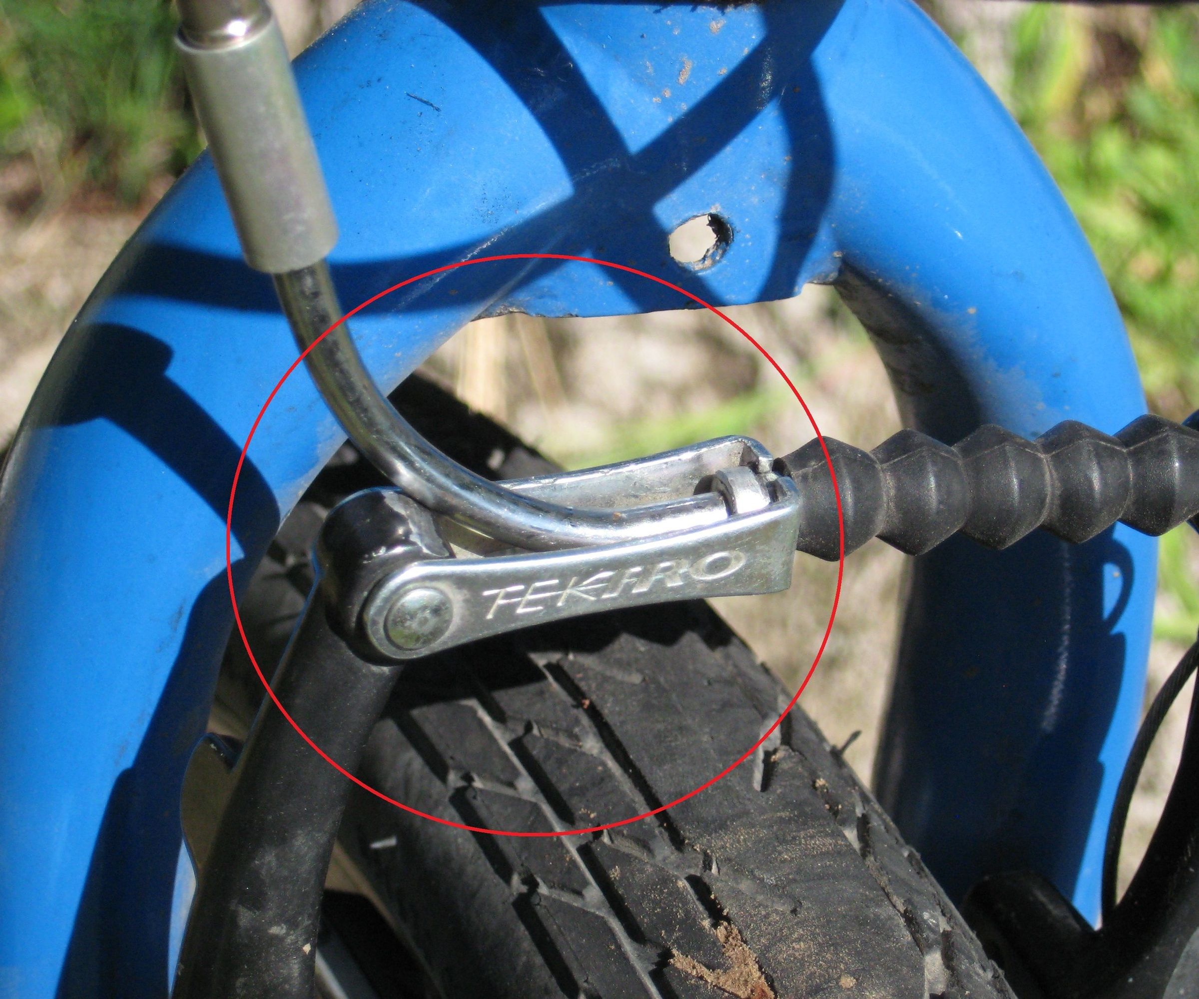 SILENCE those rattling V-Brakes! (ninja style)