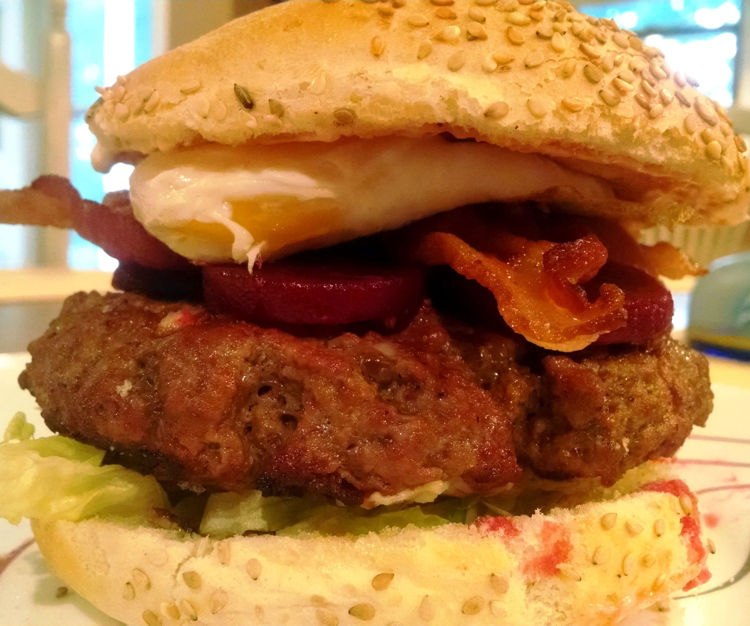Aussie American Fusion Burger