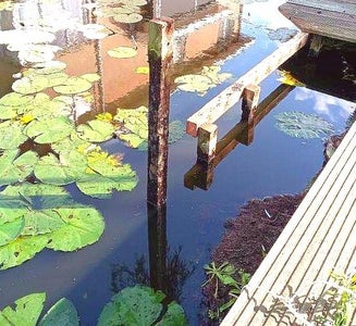 Tool to Remove Old Wooden Deck Posts From Water