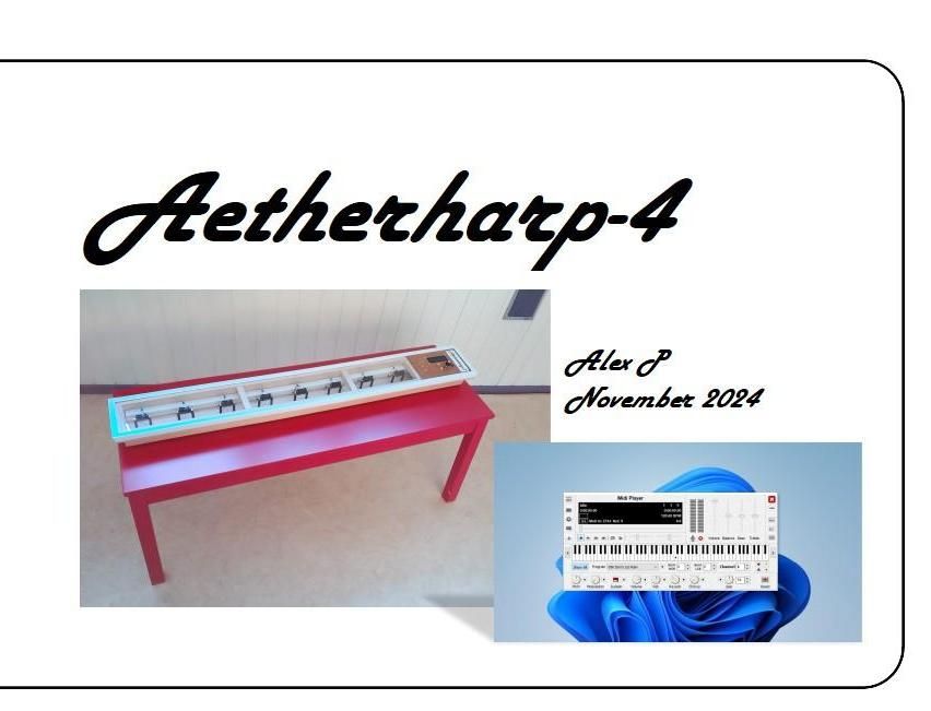 Aetherharp-4 MIDI Air Piano