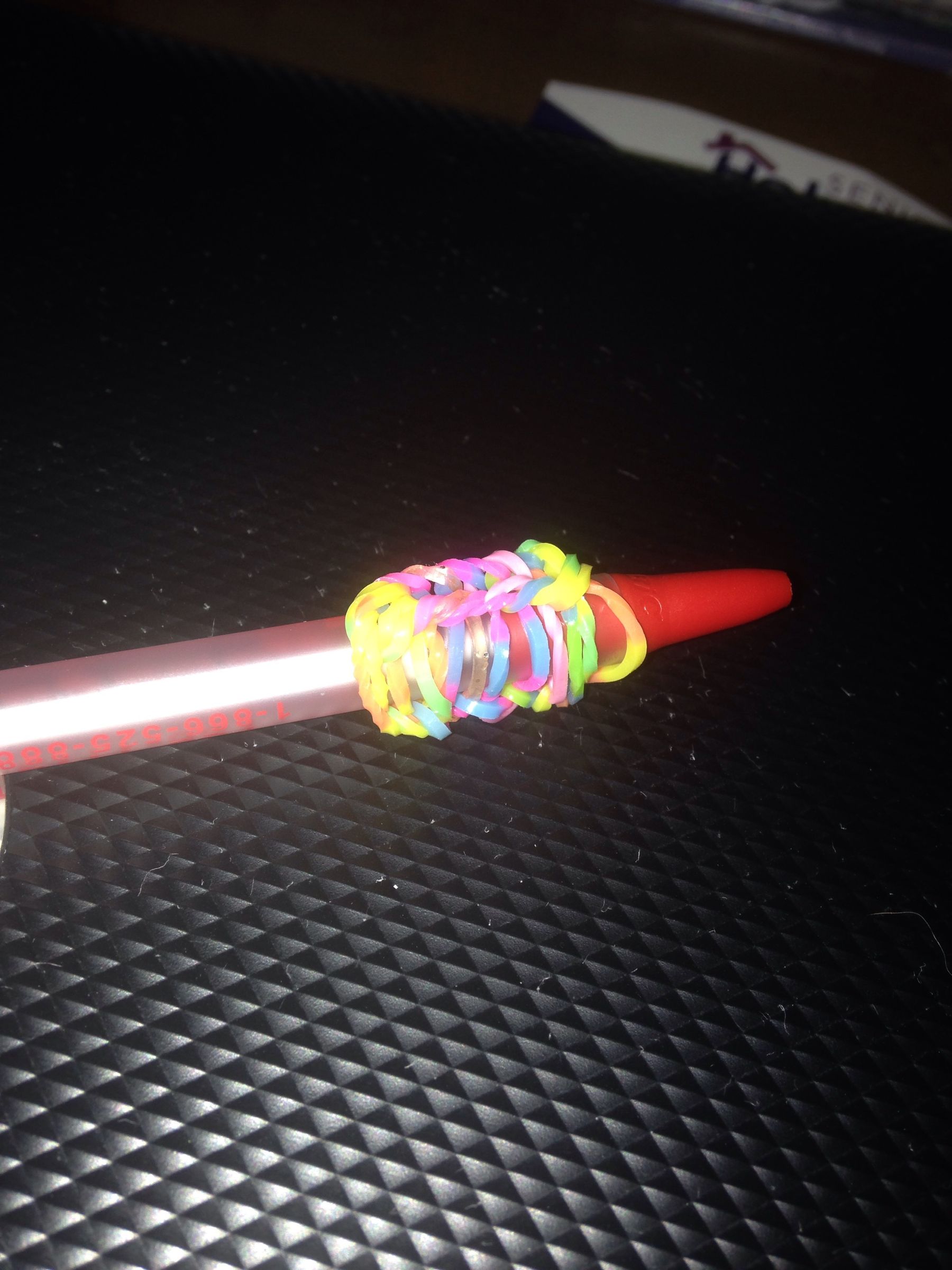 Rubber Band Pencil Grip