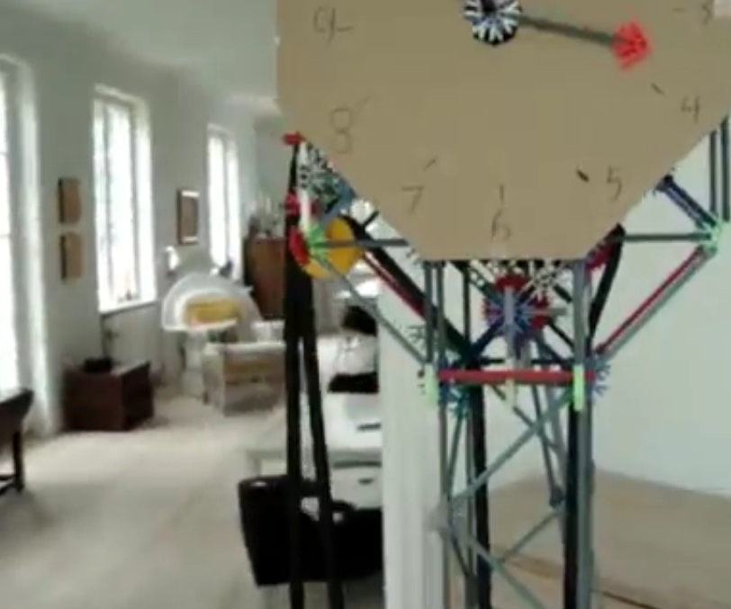 Functioning K'NEX Clock 