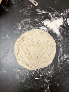 Step 3: Forming & Scoring Loaf