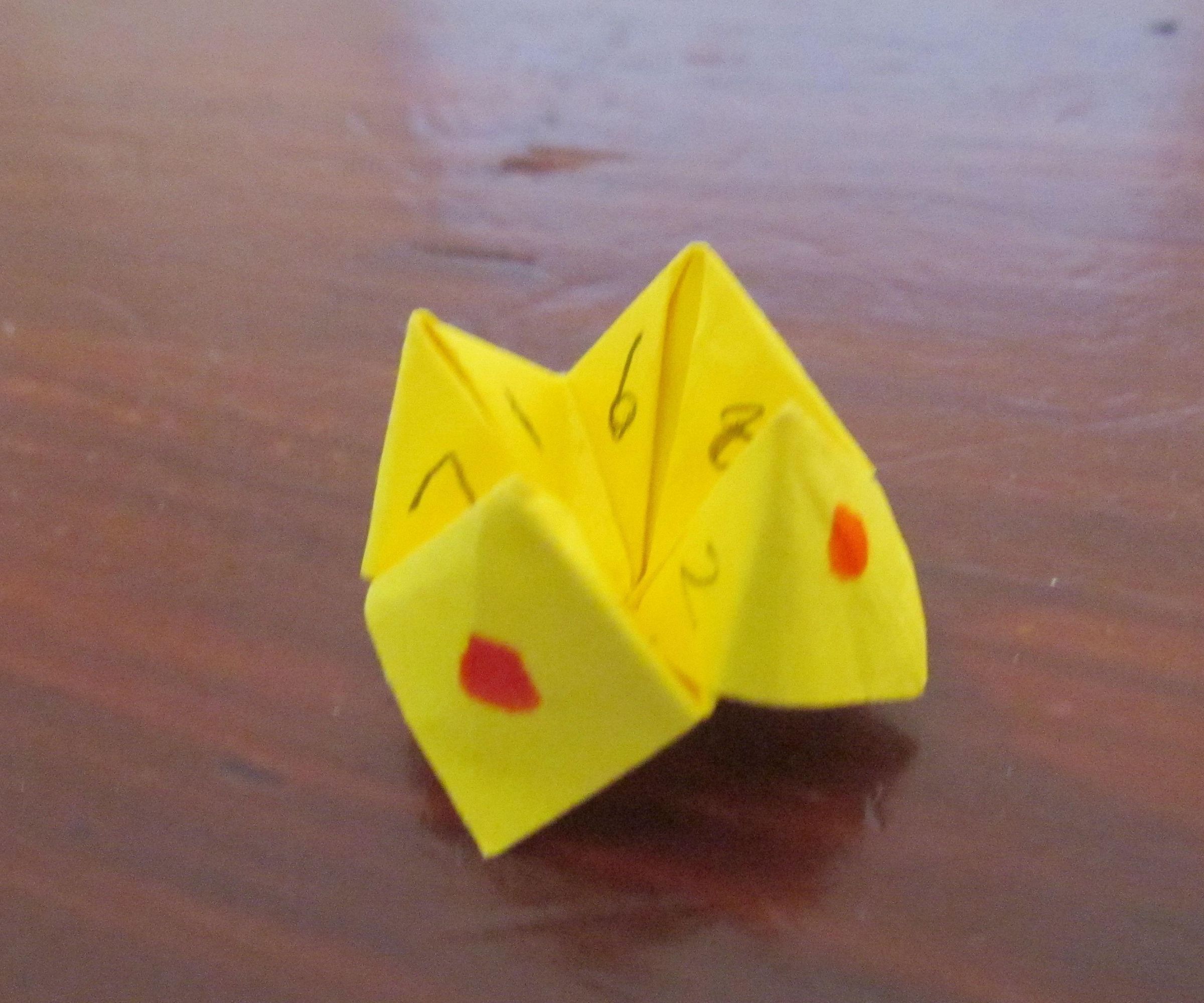 DIY Mini Paper Fortune Teller!