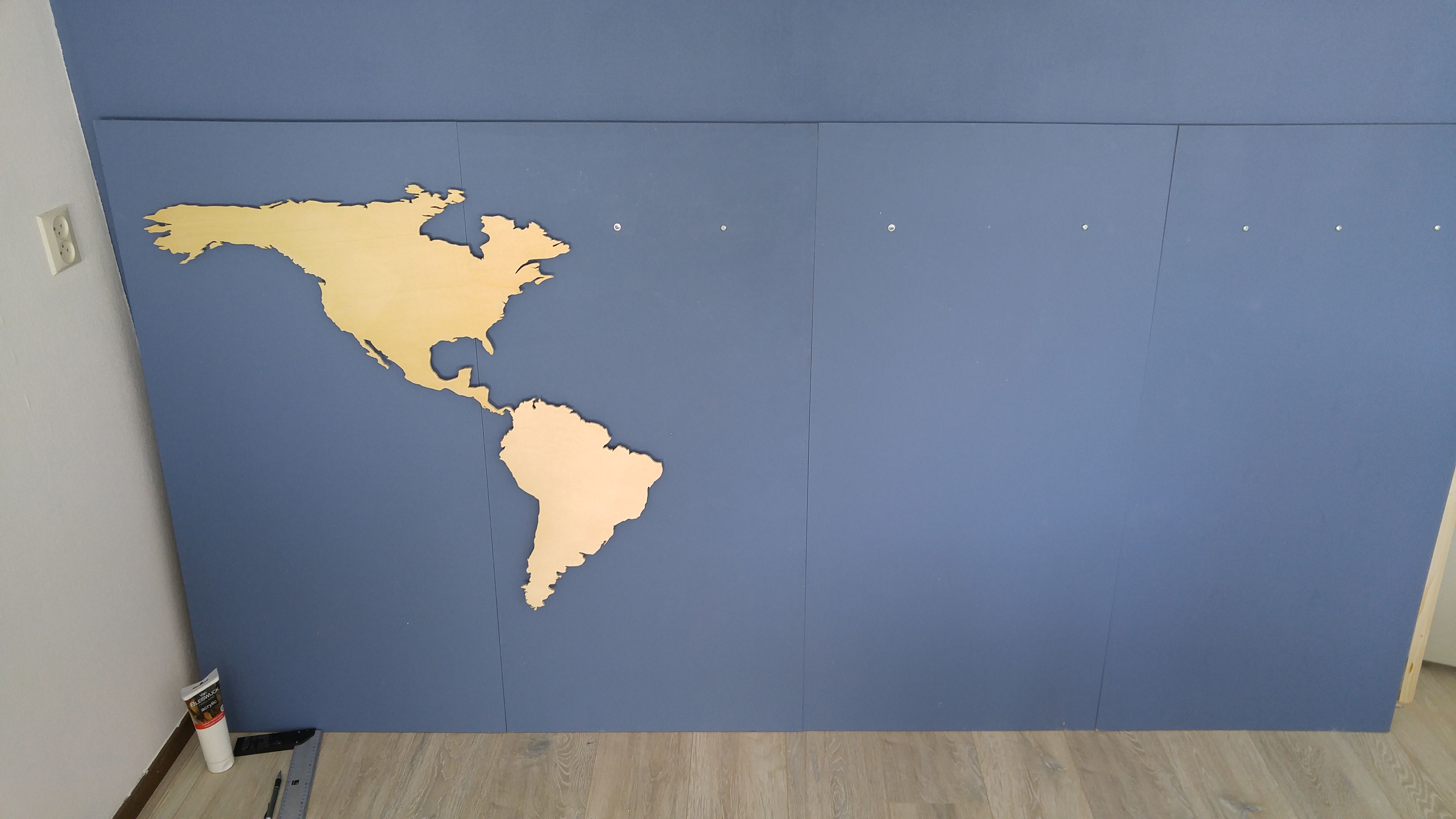 Wooden Wall Mounted World Map 7 Steps (with Pictures) Instructables