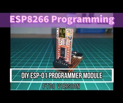 DIY ESP-01 WIFI Module Programming Adapter : 6 Steps (with Pictures ...