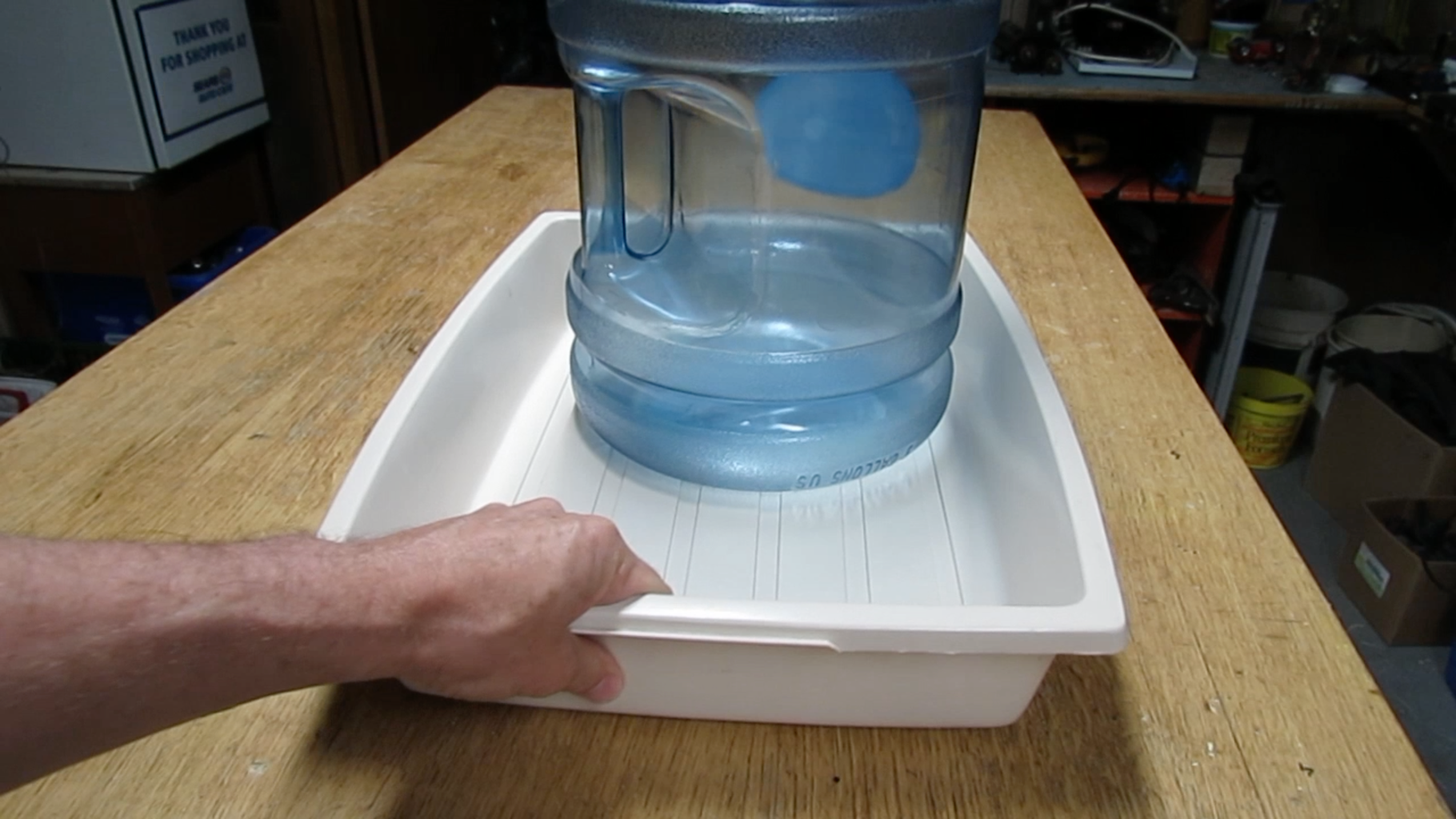 Diy gravity water shop dispenser