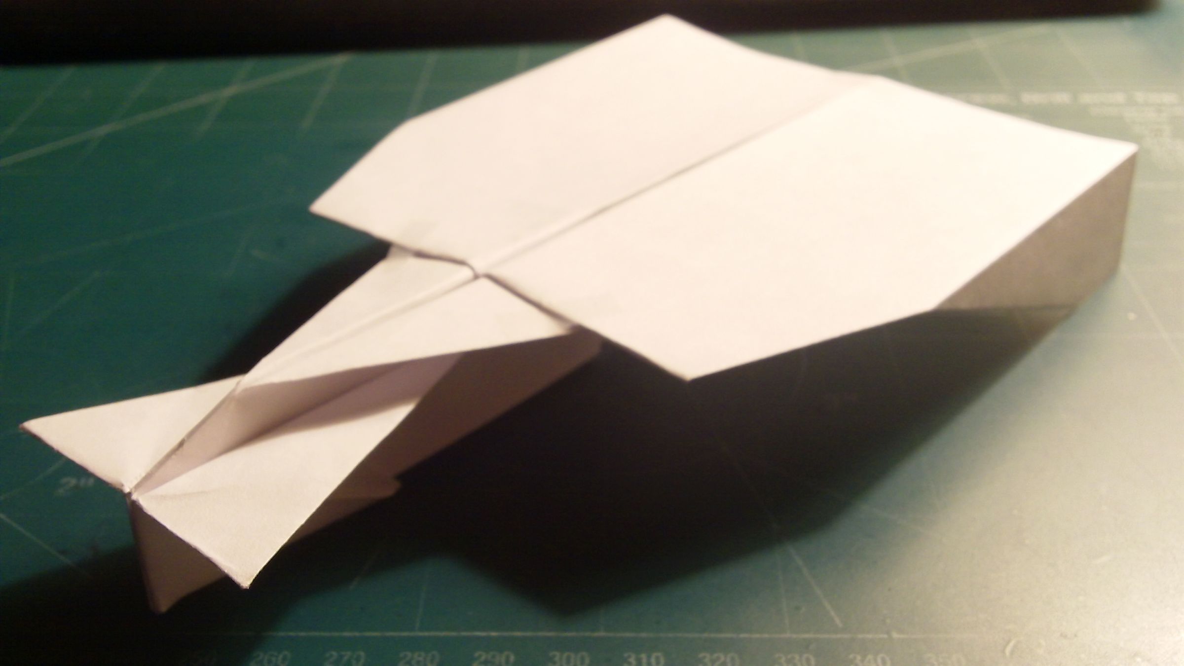 How to Make the Vulcan Paper Airplane