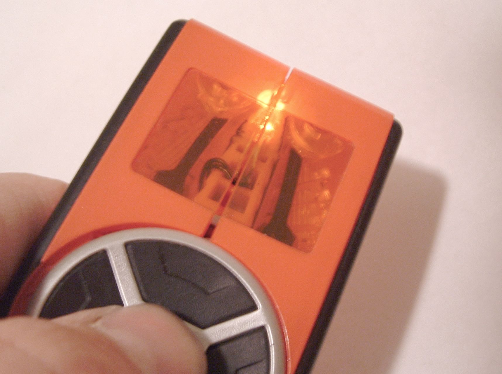 Nightvision Laserbeak! (OR How to Make a Nightvision-Preserving, LED Throwie,Transformer Toy Mashup Flashlight!)