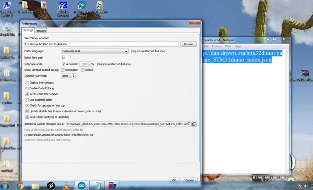 Install STM32 Boards in Arduino IDE