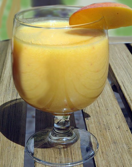 Southern Style Grilled Peach Cooler