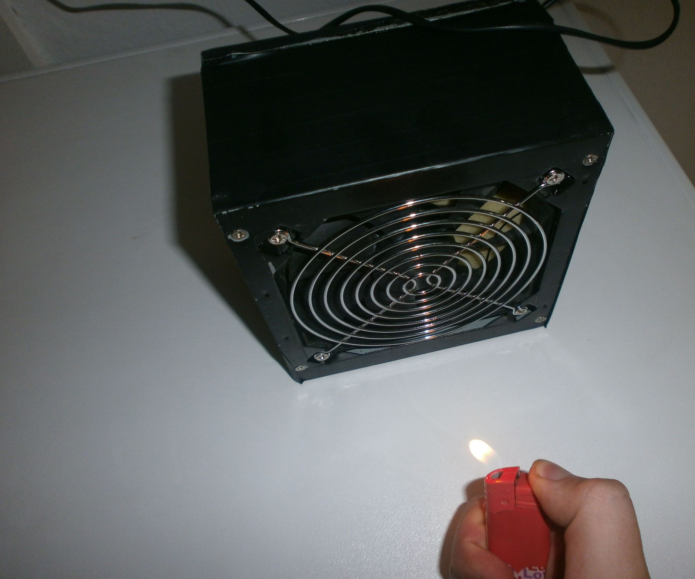 Old PSU Soldering Fume Extractor