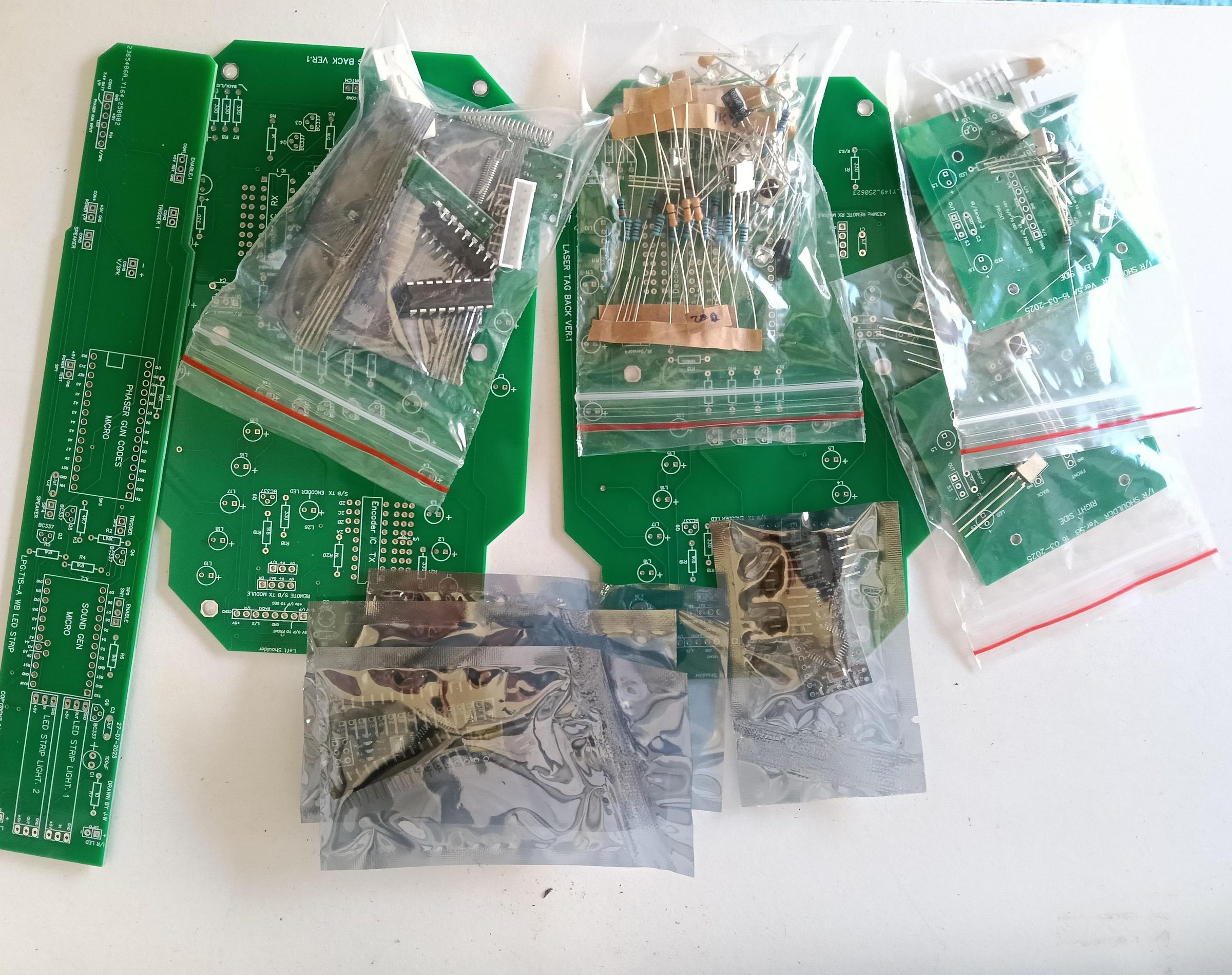 Arduino Laser-Tag Back PCB Module (Part.2 of 8)