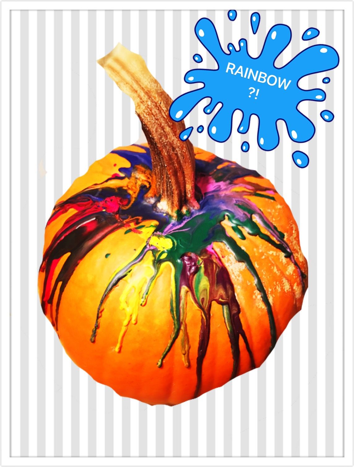Rainbow Pumpkin