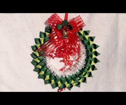 How to Make DIY Christmas Wreath With Paper