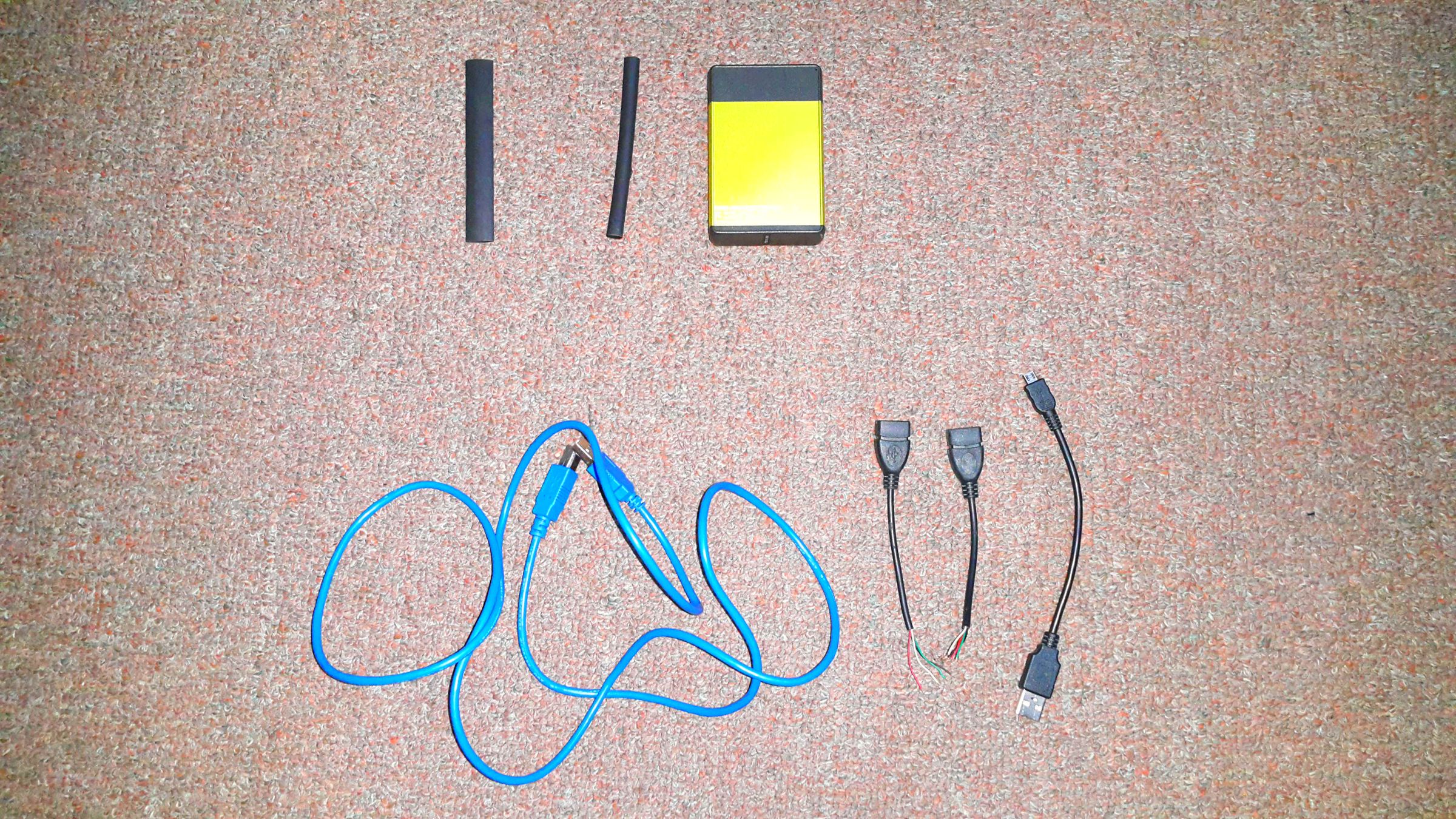 Making a Multi Head USB Cable. 