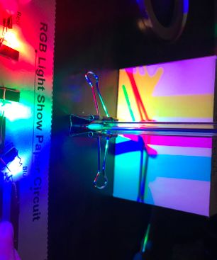 #STEMontheCheap RGB Light Show Paper Circuit
