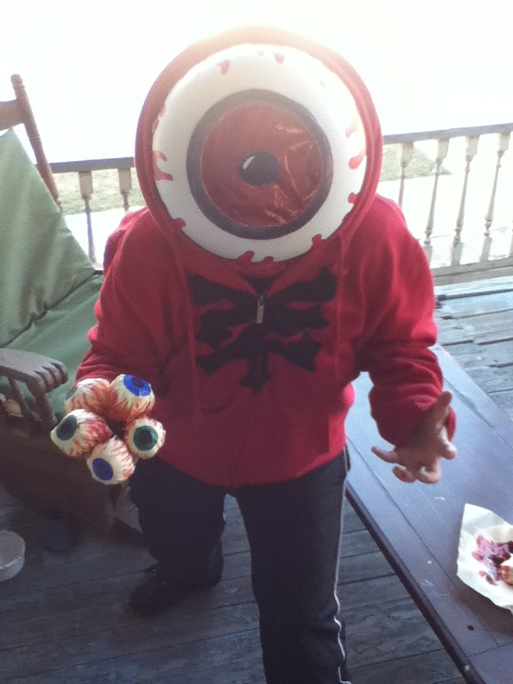 Scary Eyeball-Collector (easy)