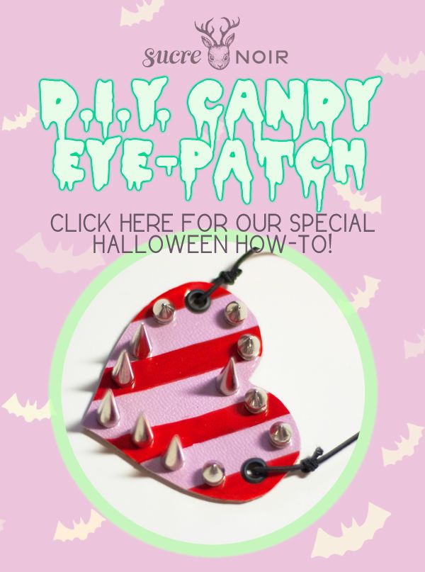 Halloween How-to: Create Your Very Own Candy Eyepatch With an Edge :3