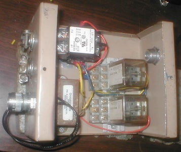 Parts Mounted and Wired Up