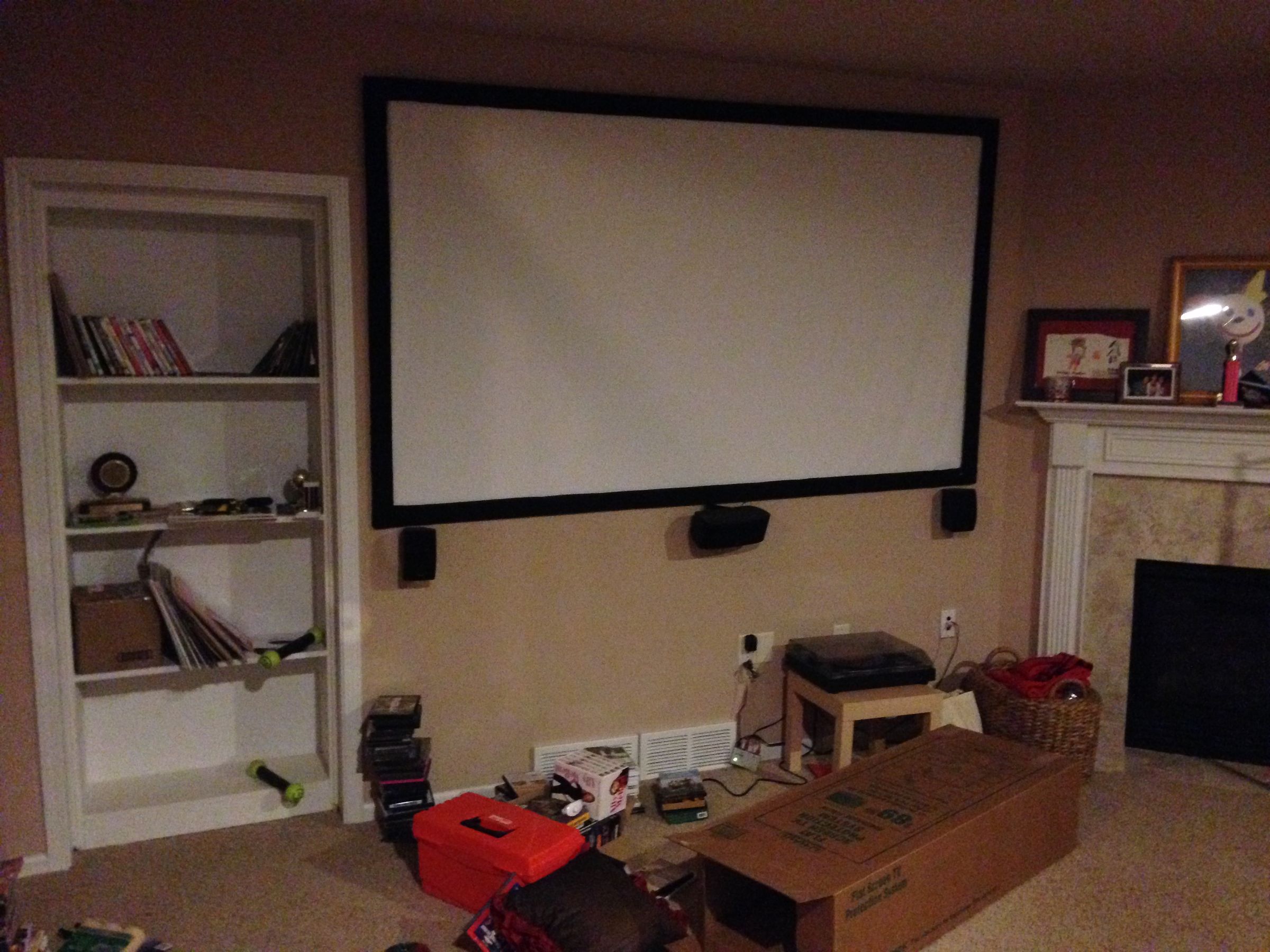 Hidden Bookcase Door With Magnetic Lock