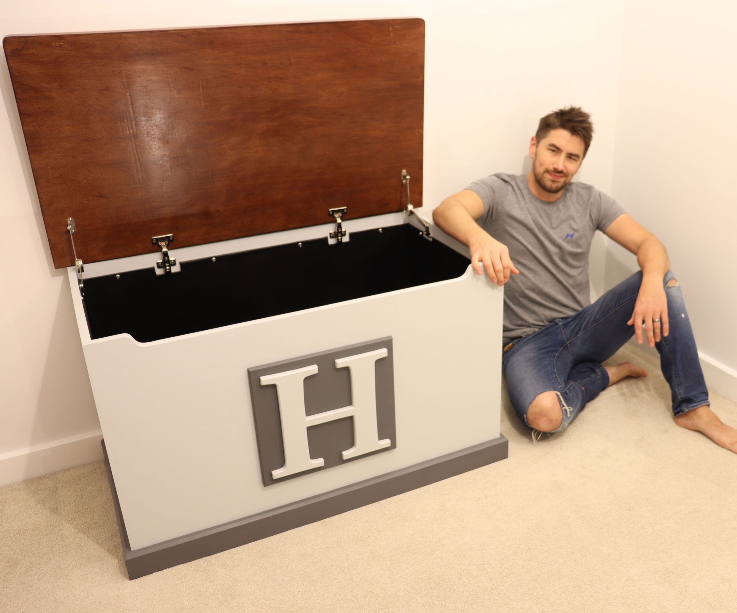 High Quality Plywood Toy Box