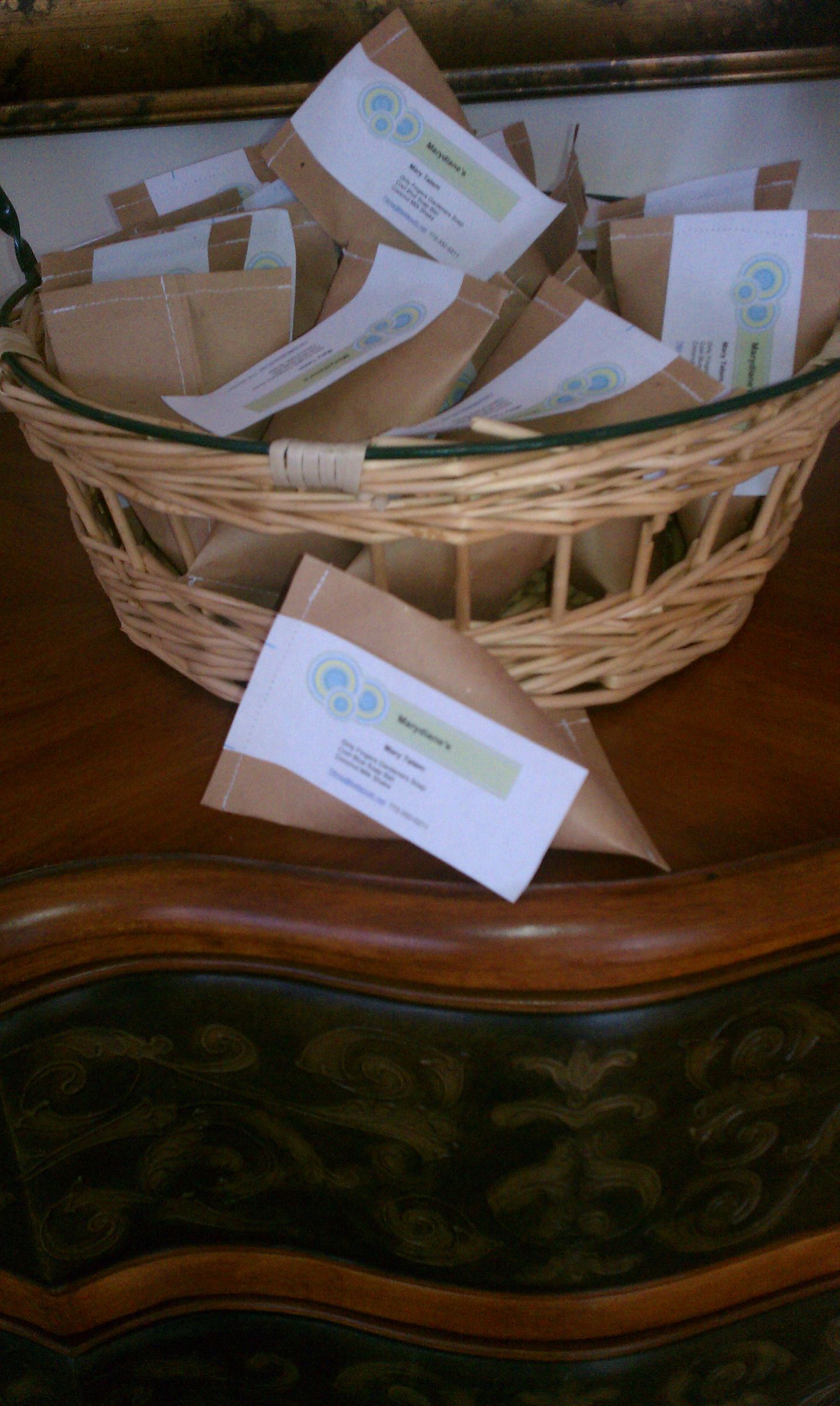 SEW a Paper Gift Bag/Pouch