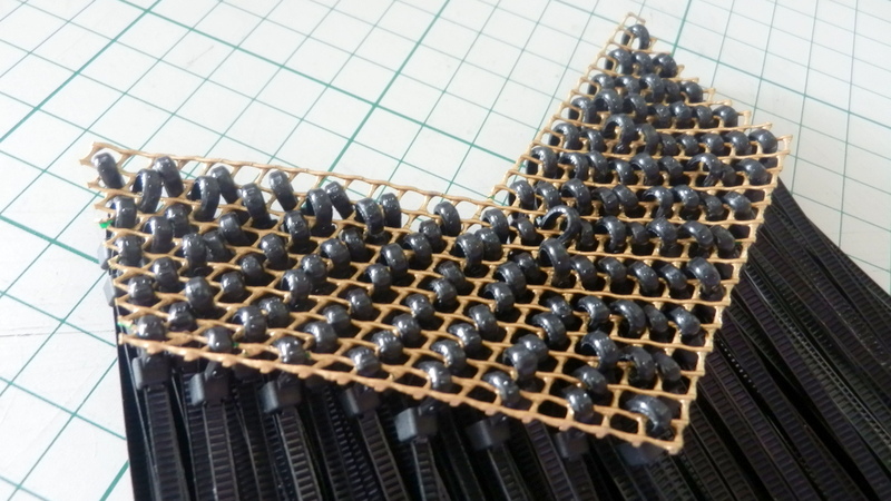 Cable Tie Mesh Piece