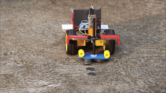 How to Make Metal Collecting Robot Using Arduino Controlled by Bluetooth