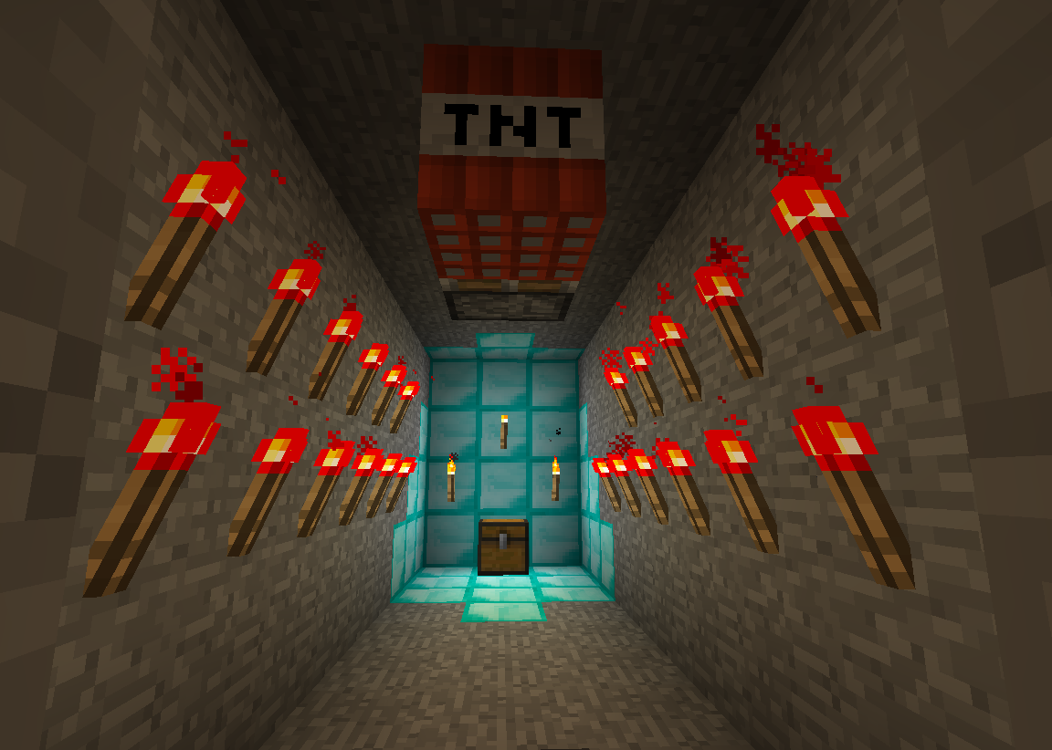 Minecraft Traps: Bomb arm