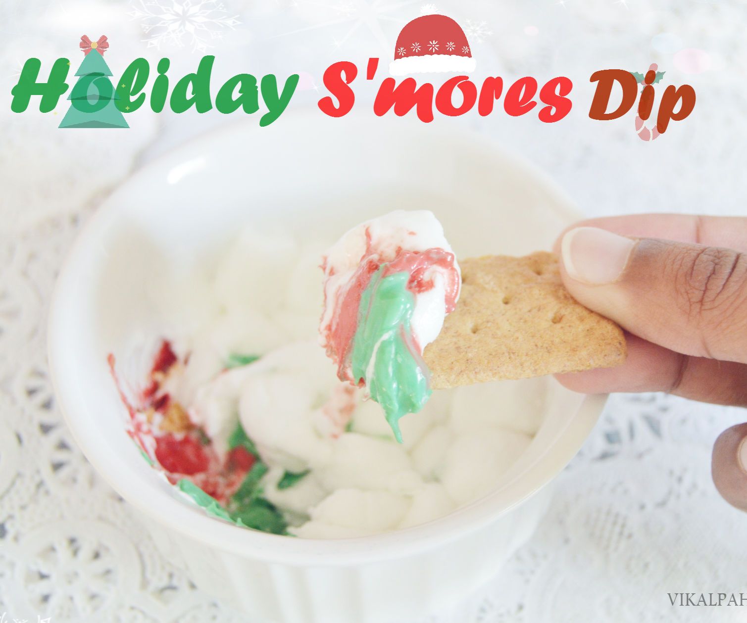 How to Make S'mores Dip in Microwave With Holiday Twist