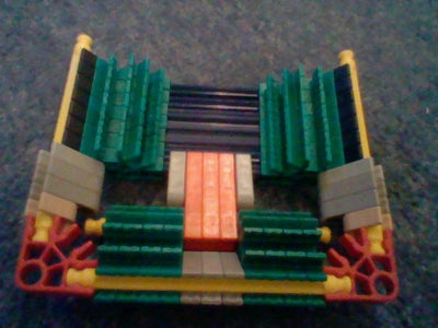 Knex Car With Large Trunk Space Crash Test.