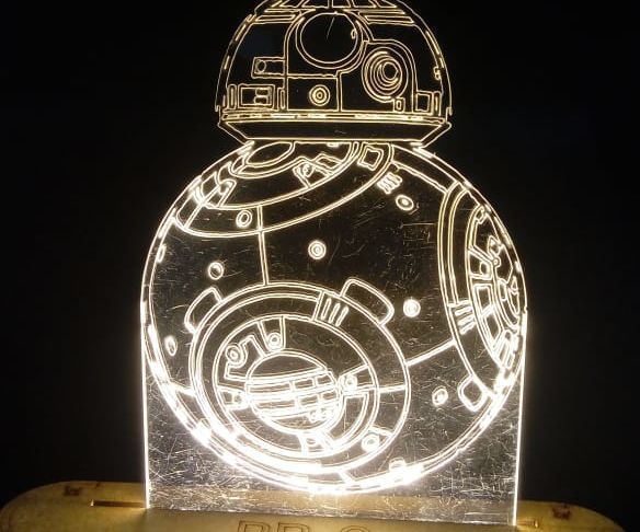 Luminária - BB-8 (Star Wars Droid)