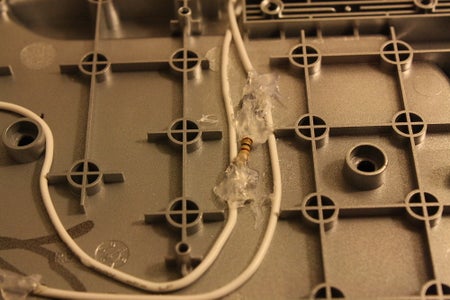 Connect the Power Cable, and Glue Everything in Place