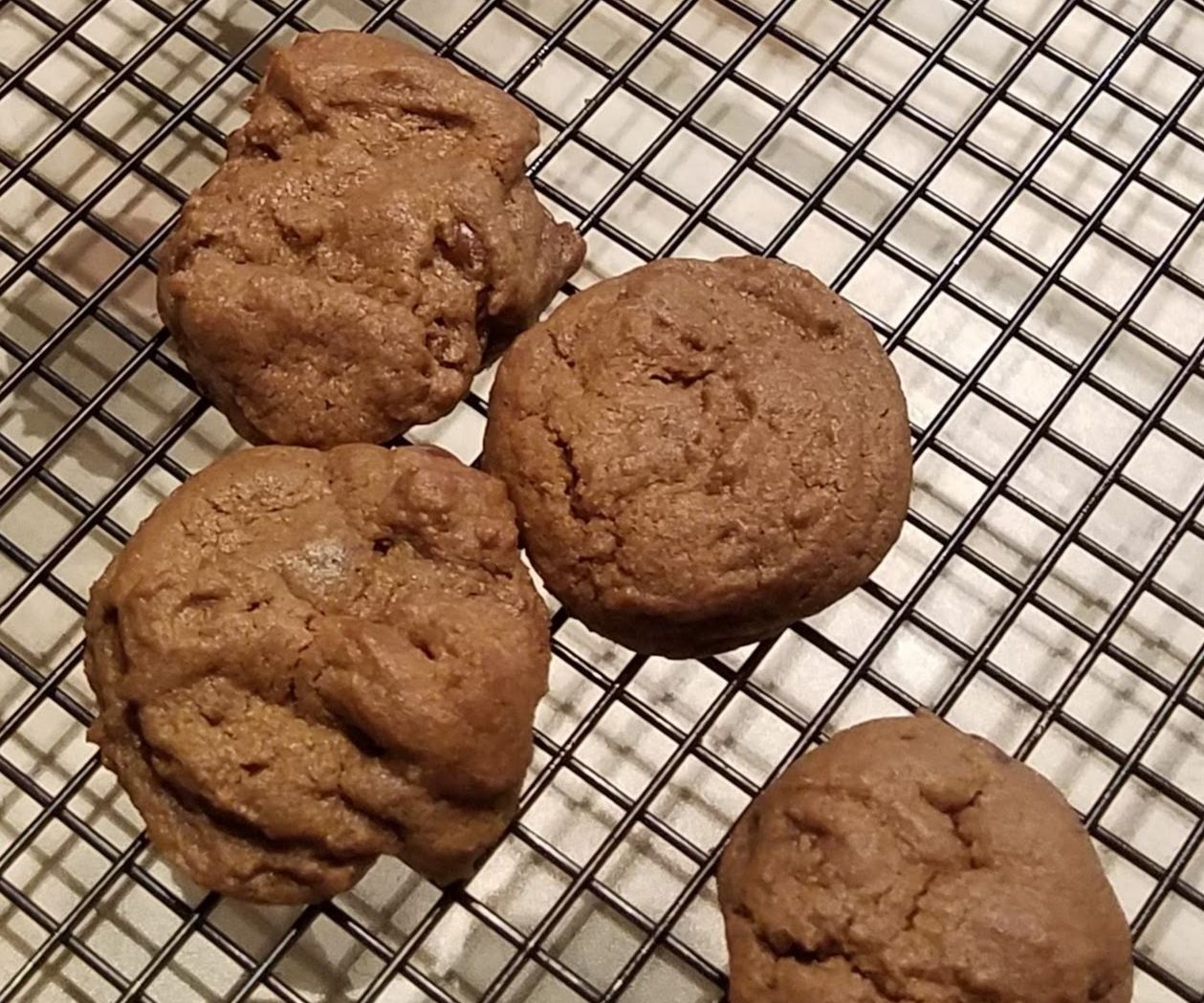Chocolate Chocolate-Chip Cookies