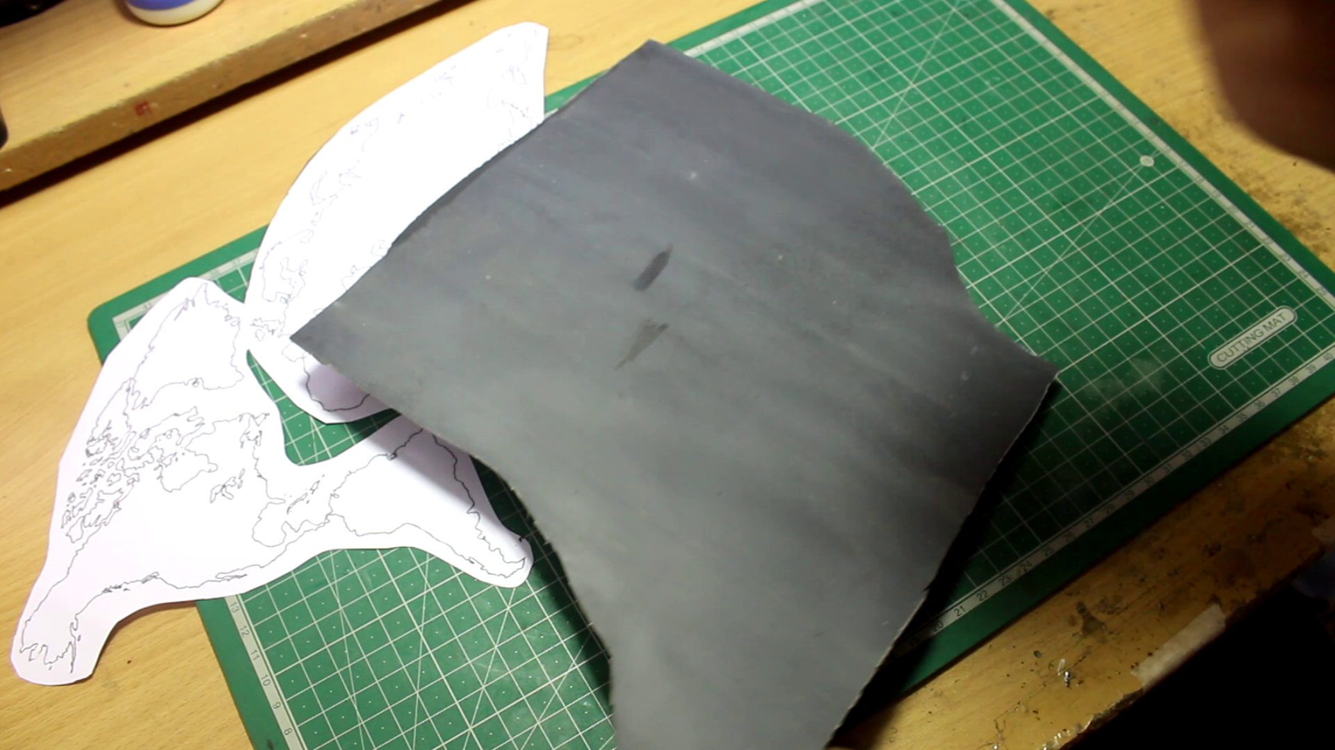 Backlit World Map From an Old PVC Pipe 15 Steps (with Pictures