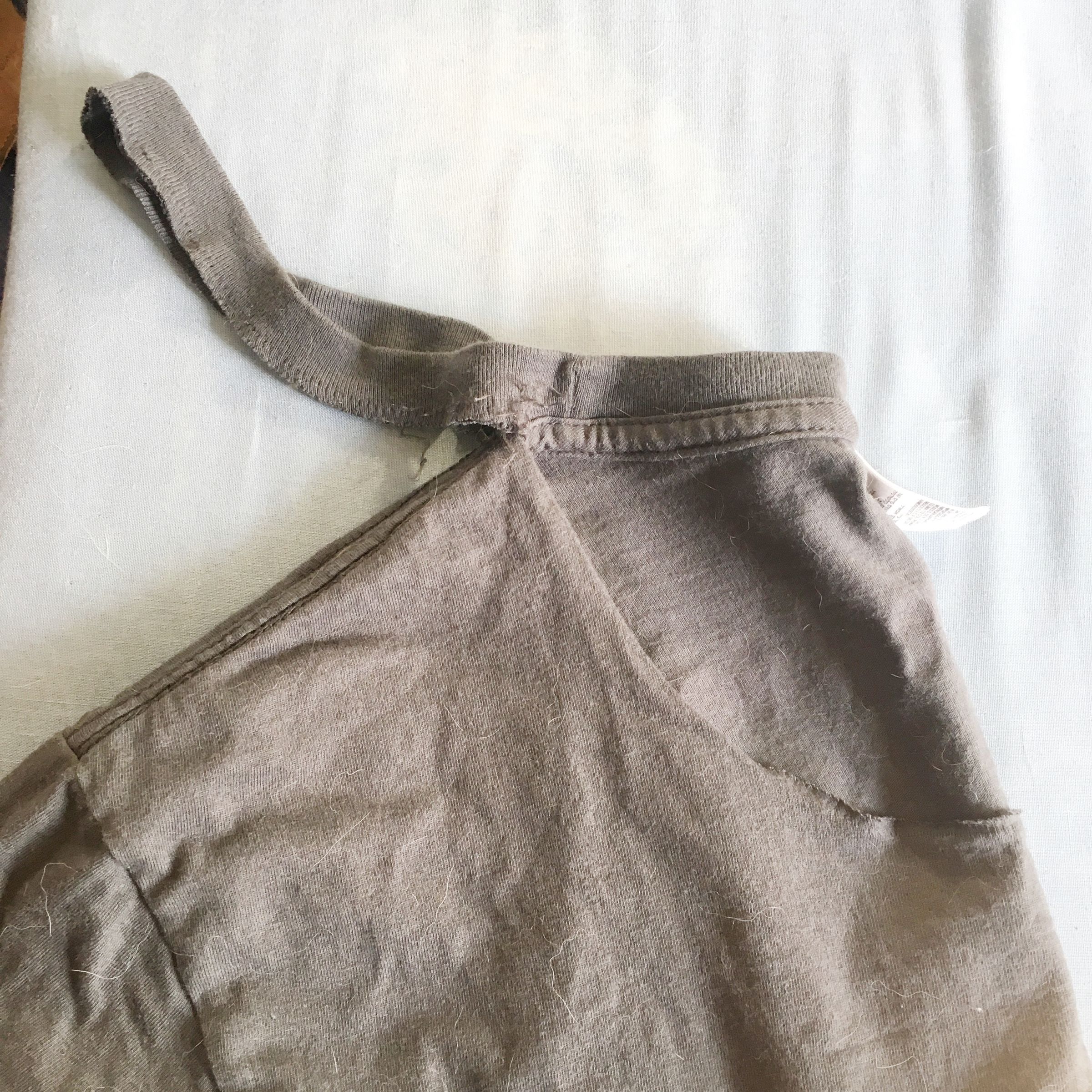 Turning a Crew Neck Into a VNeck 11 Steps (with Pictures