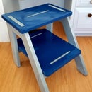 Sturdy CNC Plywood Step Stool