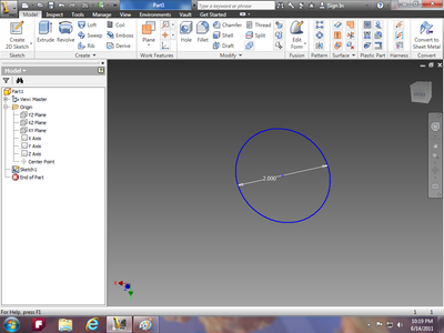 Starting a Model for the Wheels.